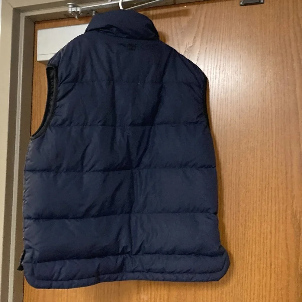 Timberland Weathergear navy blue puffer vest sz M